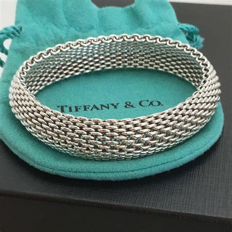 tiffany somerset bracelet silver